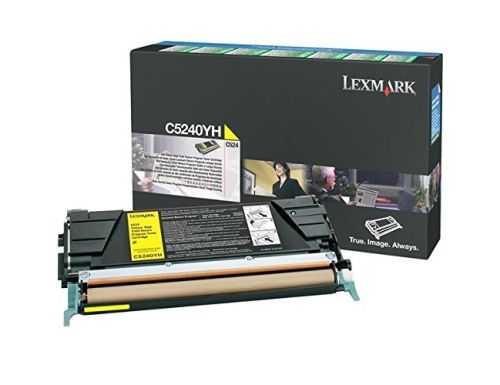 LEXMARK Toner C-524/532/534 Retornable Alto Rendimiento Amarelo , Lexmark , LEXC5240YH , 734646396769